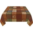 thumbnail image 3 of Fall Wooden Pumpkin Square Tablecloth - Pumpkins Table Cloth Thanksgiving Autumn Harvest Tablecloth Elegant Farmhouse Table Cover Decorative for Indoor and Outdoor, 3 of 6
