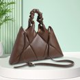 thumbnail image 1 of Bolso acolchado para mujer con asa fruncida Bolso Hobo Color sólido para viajes de compras Hugtrwg Para estrenar, 1 of 9