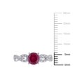 thumbnail image 6 of Everly Women's Created Ruby 10K White Gold Engagement Ring, 6 of 6