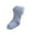 Light Blue, variant on Mikilon Girls Knitted Socks Solid Color High Knee Socks Comfortable Sweat Absorbent Dance Socks Versatile Long Socks