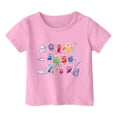 thumbnail image 6 of WOYY Short Sleeve T Shirt for Girls Kids Casual Knit Round Neck Graphic Tee, Sizes 1-13, 6 of 6
