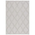 thumbnail image 2 of SAFAVIEH Global Michael Diamond Indoor/Outdoor Area Rug, Grey/Light Grey, 3' x 5', 2 of 5