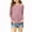 #18 Pink, variant on Girls Boy Kids Plain Basic Long Sleeve Round Neck T-Shirt Stretch School Tee Top Kids Fall Winter Shirts Solid Color Casual Loose Tunic Top Warm Pullover Sweatshirt