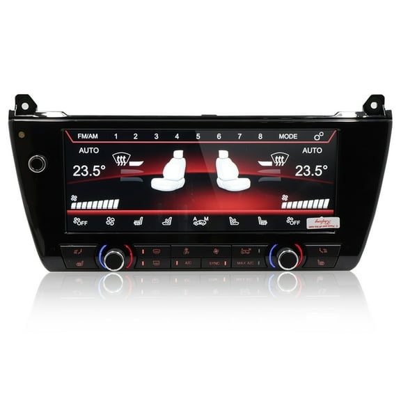 10.25 Inch LCD Touch Screen Air Conditioning Climate Control Replacement for BMW 5 Series 2011-2017