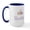 White/Navy Inside, variant on CafePress - Easter Eggs Brooklyn Large Mug - 15 oz Ceramic Large White Novelty Mug