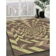 thumbnail image 3 of Ahgly Company Machine Washable Indoor Rectangle Transitional Metallic Gold Area Rugs, 5' x 8', 3 of 7