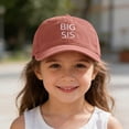 thumbnail image 2 of Kids Baseball Cap With Embroidered Letters All Season Outdoor Sun Adjustable Washed Hat Boys Girls Clothes, 2 of 7