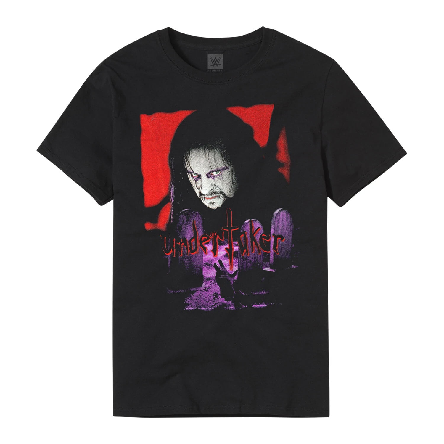 Vtg WWF The Undertaker t-shirt gildan reprint 