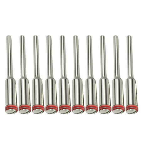 

10pcs Circular Connecting Clamp Rod Rotary Tools Woodwork Electric Mini Drill Accessories (2.35mm)
