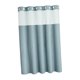 thumbnail image 3 of Cortina de ducha, accesorio versátil para baño, forro de hotel, lavable. Azul, 3 of 8