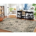 thumbnail image 5 of SAFAVIEH Evoke Bertrand Bordered Area Rug, Beige/Blue, 5'1" x 7'6", 5 of 13
