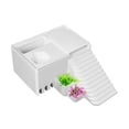thumbnail image 2 of koolsoo Resting Platform Climbing Ramp Resting Terrace for Newts Terrapin Amphibians 34cmx27.5cmx11cm, 2 of 9