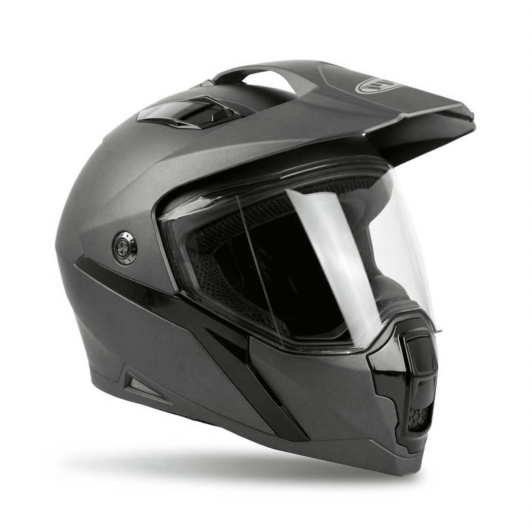 Adult Frenzy MX Off-Road Helmet, Black/Grey, Medium - Walmart.com