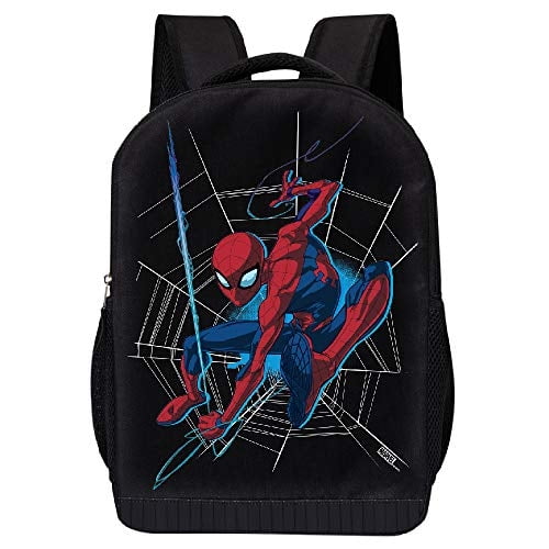 MOCHILA SPIDERMAN CLÁSICA - MARVEL COMICS (18, negro)