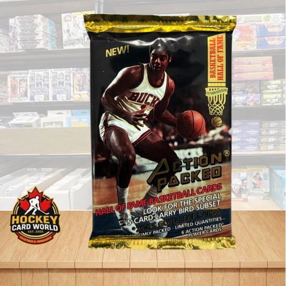 1993-94 Action Packed NBA Basketball Sealed Hobby Pack - 6 Cards Per Pack