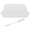 thumbnail image 2 of Butter Cutting Box, Elegance Butter Box Convenient Anti-Odor PP+PC with Lid for Home for Kitchen White, 2 of 8