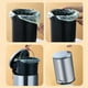thumbnail image 2 of Stainless Steel Step Trash Can Hands Waterproof Dust Bin Waste Basket 6L Foot Pedal Garbage Bin for Kitchen Restaurant Toilet Bathroom plata Soledad Cubo de basura con pedal, 2 of 9