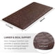 thumbnail image 2 of Wiselife Tapete De Cocina Acolchado Antifatiga Tapete Para Piso 17.3"X28"" De Grosor Antideslizante Impermeable Alfombras Y Tapetes De Cocina Tapete De Espuma Resistente Para Piso De Cocina Fregadero, 2 of 5