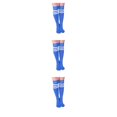thumbnail image 2 of Qarigey 1 par de calcetines de fútbol hasta la rodilla, calcetín de fútbol de verano para mantener el calor en clima frío, protección de tobillo, Type4 NO4 Qarigey CBP215300, 2 of 6