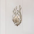 thumbnail image 5 of 561-SA Crystorama Lighting Broche - 2 Light Wall Sconce-16 Inch Tall and 8.25 Inch Wide-Antique Silver Finish, 5 of 7