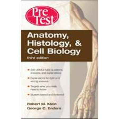 Anatomy, Histology, and Cell Biology PreTest? Self-Assessment and Review, Third Edition (PreTest Basic Science), Used [Paperback]