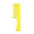 thumbnail image 1 of Hair Brush Wide Tooth Comb ABS Plastic Heat-resistant Large Wide Tooth Comb For Hair Styling Tool, 1 of 7
