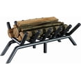 thumbnail image 4 of Flat Bar Fireplace inch Heavy Duty Solid Steel Fireplace Log Grate with Support Legs  Firewood Rack Outdoor for Backyards Courtyards Terraces Fireplaces, 4 of 5