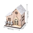 thumbnail image 3 of Tkrady Christmas Village Sets, LED Lighted Christmas Village Houses with Figurines Christmas Village Collection Indoor Room Decor Collectible Buildings Christmas Decorations, 3 of 5