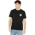 thumbnail image 3 of Rip Curl BLACK Men's Wetsuits Icon Short Sleeve T-Shirt, S, 3 of 7