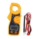 thumbnail image 4 of Multímetro digital Strade Fareast Limited con pinza comprobador de resistencia y amperímetro Naranja Negro, 4 of 8