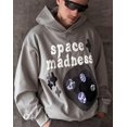thumbnail image 3 of XINQIHANG Men's Hoodie Hip Hop Pullover Sweaters for Teenagers, 3 of 4