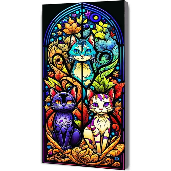 YALKIN 5D Diamond Painting Kits for Adults DIY Large Animal Full Round Drill (27.56 x 15.7 inch) Embroidery Pictures Arts Painting for Home Wall Decor