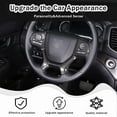 thumbnail image 2 of TINKI Steering Wheel Cover Trim for Honda Pilot 2019-2022/ Honda Passport 2019-2023 Elite, ABS Material Car Steering Wheel Button Frame Decoration Protector Accessories, 2 of 7