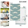 thumbnail image 3 of Beard Hand Towel Bath Towels Face Towels Cotton Absorbent for Home Hotel Spa Swimming Yoga Sports Decorative Towel Set of 2, 3 of 8