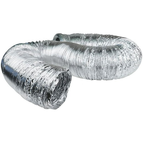 6" x 25' Flexible Aluminum Foil Duct