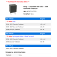 thumbnail image 2 of Relay - Compatible with 2002 - 2009 Chevy Trailblazer 2003 2004 2005 2006 2007 2008, 2 of 2