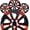 15 inch- Black & Red Lacquer, variant on 4PCS/Set 15" Wheel Rim Cover Hubcaps Compatible with 2016-2022 Toyota Prius/Prime & 2020-2024 Corolla Hybrid Replacement Snap On Hub Cap,Chrome