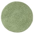 thumbnail image 6 of Home Weavers Fantasia Collection 100% Cotton Tufted Round Shape Bathroom Rug, Soft and Absorbent Bath Rugs, Non-Slip Bath Rug, Machine Wash Dry Bath Mats for Bathroom Floor- 30" Round, Sage, 6 of 6