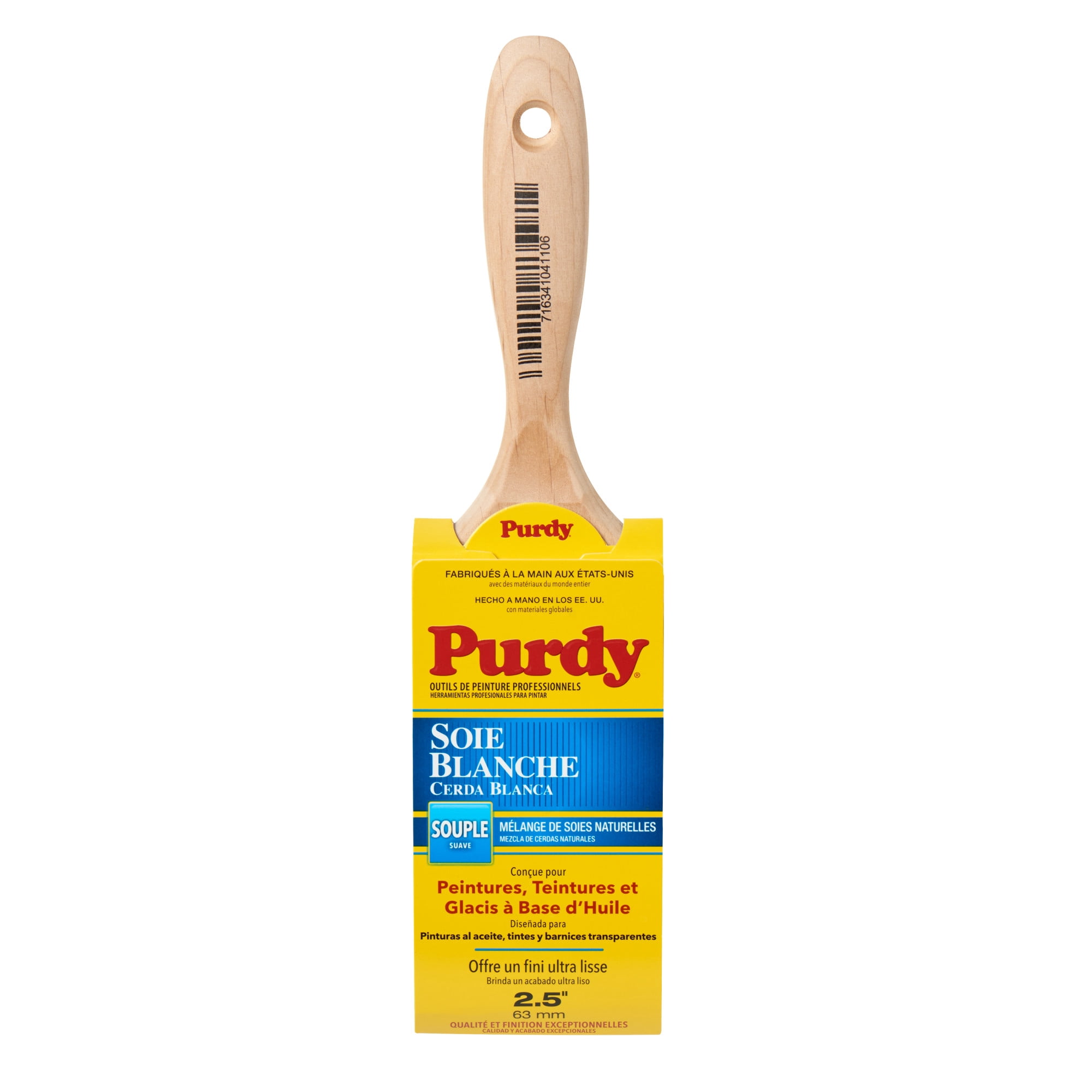 Purdy White Bristle Sprig, 2-1/2 in.