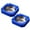 Blue, variant on marioyuzhang Two Ashtrays 2PC Household Stainless Steel Living Room Ashtray Multifunctional Easy to Clean Car Ashtray Suitable for Home Office