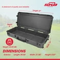 thumbnail image 3 of SKB Hard Protective Storage Case With Wheels for Equipment, iSeries, Dark Gray, 3 of 12