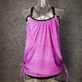 thumbnail image 1 of Traje de baño dividido Europa y Estados Unidos Traje de baño de color sólido que cubre el vientre con tirantes, 1 of 6