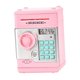 thumbnail image 3 of Alcancía electrónica, caja de ahorro, juguete de desarrollo temprano, código de contraseña electrónico educativo, banco de dinero para niños, regalo rosa claro, 3 of 8