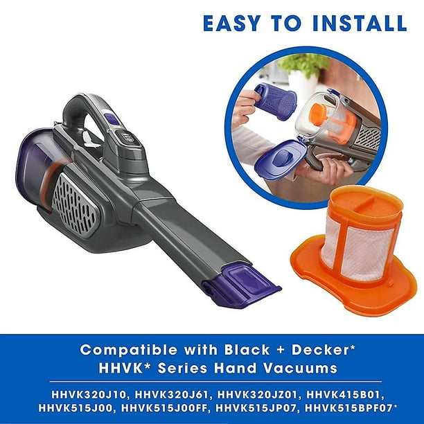 Filters For Black decker Hhvkf10 Hhvk320j10 Vacuum Cleaner