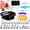 Black, variant on 230PCs Cake Decorating Supplies Kit, Cake Decorating Set with Cake Turntable, Piping Bags and Tips, Modeling Tools, Cookie Plunger Cutters, Icing Smoother & Other Accessories for Cake Decoration
