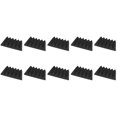 thumbnail image 1 of Pyramid Acoustic Foam, Easy To Install 10 Pcs Pyramid Acoustic Panel Polyurethane  For Recording Studio, 1 of 8