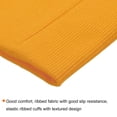 thumbnail image 4 of Uxcell Elastic Cuffs Ribbed Trims Cotton Fabric Knit Rib Stretch Tape Cuff Sleeve Waistband for Sewing Gold 4" x 3.5", 4 of 6