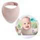 thumbnail image 2 of Baby Drool Bibs, Breathable Double Layer Cotton Muslin Bibs Nursing Bib Bandana Bibs for 0-2 Years Infants and Toddlers, 2 of 4