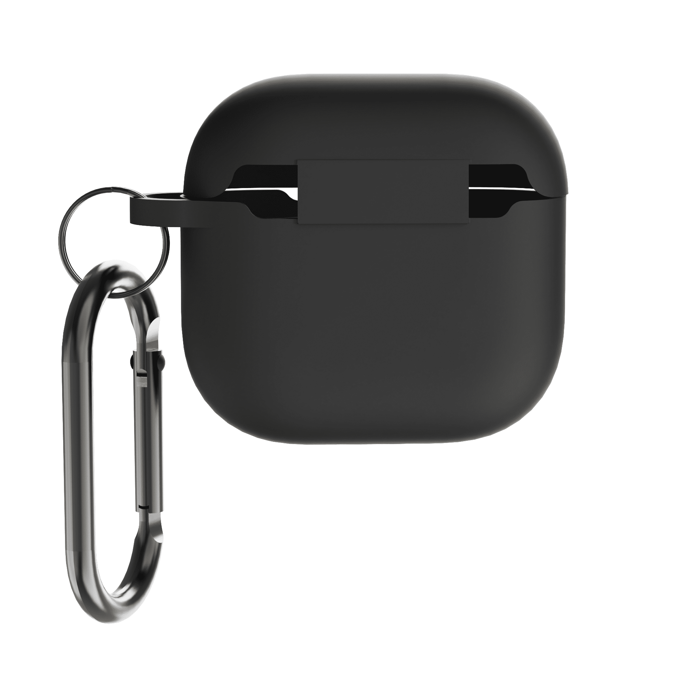 Zsou AirPods 4 Protective Silicone Case with Carabiner and Multi