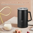 Electric Milk Frother,Hot and Cold Frothing, Heating Milk, Heating